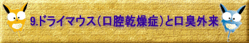9.�h���C�}�E�X(���o�����ǁj�ƌ��L�O��