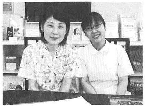 山口恵子さんと宇夫方雅代さん